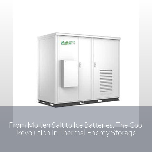 From Molten Salt to Ice Batteries: The Cool Revolution in Thermal Energy Storage